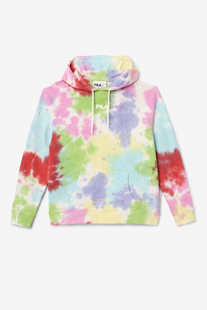 Fila Aerolynn Tie Dye Multicolor Hoodie Womens - NZ 18590-TVNX